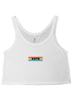 Load image into Gallery viewer, vote pride- flowy boxy tank top