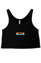 Load image into Gallery viewer, vote pride- flowy boxy tank top