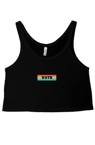 vote pride- flowy boxy tank top