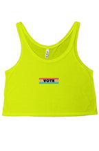 Load image into Gallery viewer, vote pride - flowy boxy tank top
