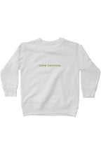 Load image into Gallery viewer, camp conscious - for dyslexic awareness - unisex kids fleece sweatshirt