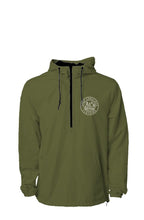 Load image into Gallery viewer, camp conscious - lightweight pullover windbreaker - embroidered