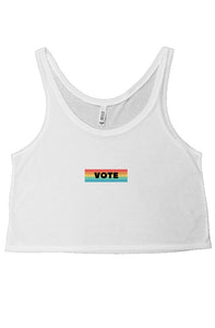 vote pride- flowy boxy tank top